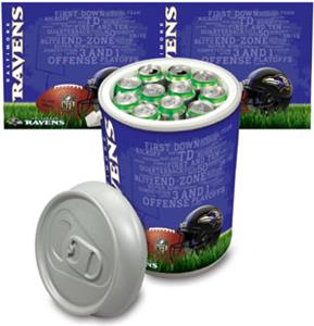 Picnic Time NFL Baltimore Ravens Mega Can Cooler