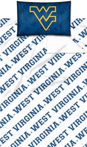 Northwest NCAA West Virginia Univ. Twin Sheet Set