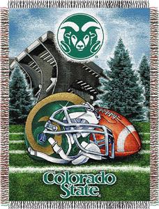 Northwest NCAA Colorado State HFA Tapestry Throw