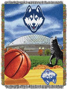 Northwest NCAA UConn HFA Tapestry Throw
