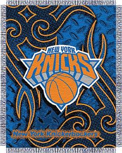 Northwest NBA New York Knicks 48"x60" Woven Throw