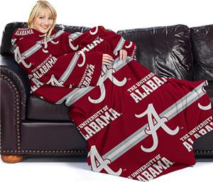 Northwest NCAA Alabama Comfy Throw (Stripes)