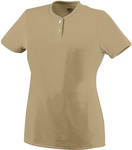 Augusta Ladies Wicking Two-Button Jersey
