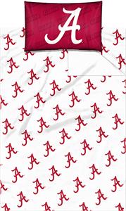Northwest NCAA Univ. of Alabama Twin Sheet Set
