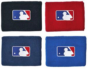 Wilson MLB 4" baseball wristbands WTA6630