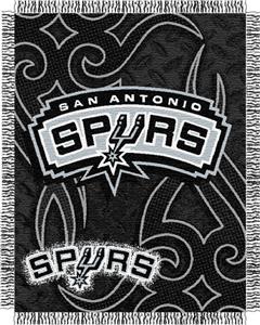 Northwest NBA San Antonio Spurs 48x60 Woven Throw