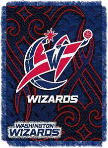 Northwest NBA Washington Wizards 48x60 Woven Throw