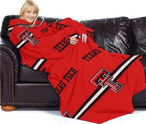 Northwest NCAA Texas Tech Comfy Throw (Stripes)