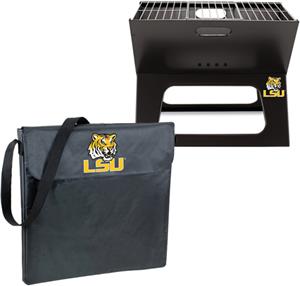 Picnic Time LSU Tigers Charcoal X-Grill with Tote