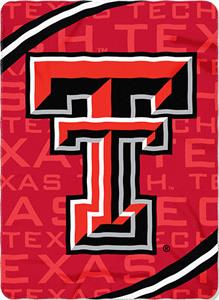 Northwest NCAA Texas Tech Fleece Force Throw