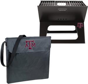 Picnic Time Texas A&M Charcoal X-Grill with Tote