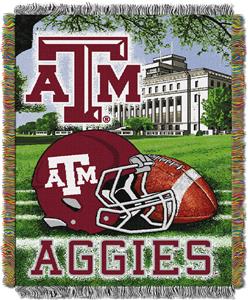 Northwest NCAA Texas A&M HFA Tapestry Throw