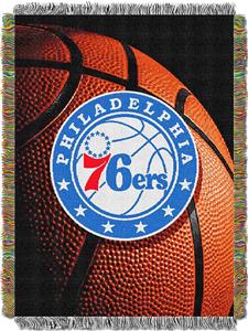 Northwest NBA Philadelphia 76ers 48"x60" Throw