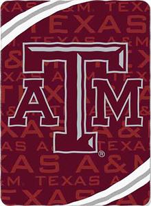Northwest NCAA Texas A&M Fleece Force Throw