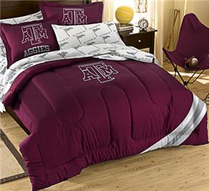 Northwest NCAA Texas A&M Univ Full Bed in Bag Set