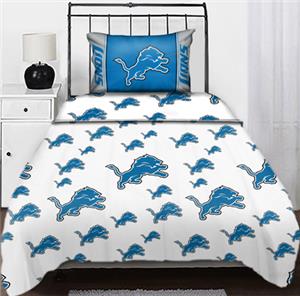 Northwest NFL Detroit Lions Twin Sheet Sets