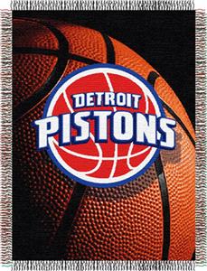 Northwest NBA Detroit Pistons 48"x60" Throw