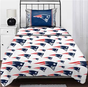 Northwest NFL New England Patriots Twin Sheet Sets