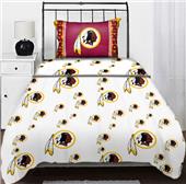 Northwest NFL Washington Redskins Twin Sheet Sets