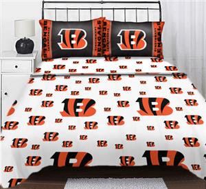 Northwest NFL Cincinnati Bengals Full Sheet Sets