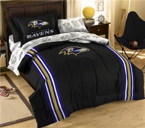 Northwest NFL Baltimore Ravens Twin Bed In A Bag