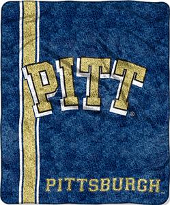 Northwest NCAA Pittsburgh Jersey Sherpa Throw