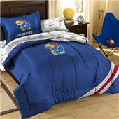 Northwest NCAA Univ. Kansas Twin Bed in Bag Set