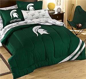 Northwest NCAA Michigan State Full Bed in Bag Set