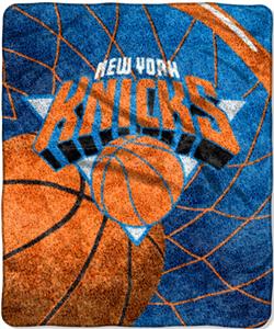 Northwest NBA New York Knicks 50"x60" Sherpa Throw