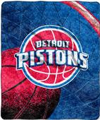 Northwest NBA Detroit Pistons 50"x60" Sherpa Throw Northwest NBA Detroit Pistons 50"x60" Sherpa Throw