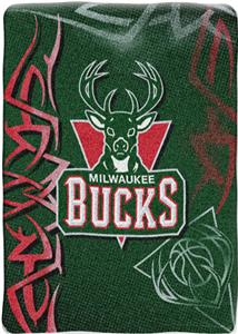 Northwest NBA Milwaukee Bucks 60"x80" Throw