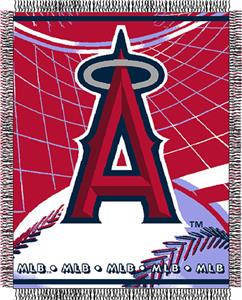 Northwest MLB LA Angels 48"x60" Triple Woven Throw