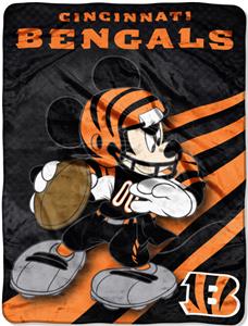 Northwest NFL Cincinnati Bengals 60" Mickey Throws