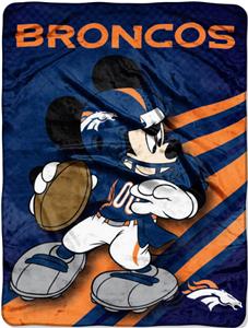 Northwest NFL Denver Broncos 60" Mickey Throws
