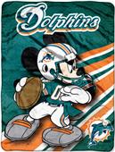 Northwest NFL Miami Dolphins 60" Mickey Throws