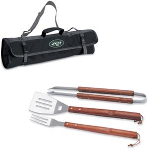 Picnic Time NFL New York Jets BBQ Set w/Tote