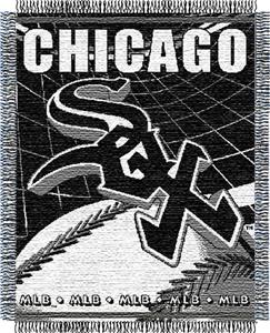 Northwest MLB White Sox 48"x60" Triple Woven Throw