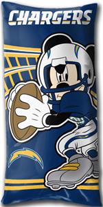 Northwest NFL San Diego Chargers Mickey Pillows