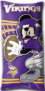 Northwest NFL Minnesota Vikings Mickey Pillows