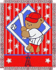 Northwest MLB LA Angels Baby Triple Woven Throw