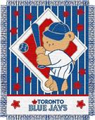 Northwest MLB Blue Jays Baby Triple Woven Throw