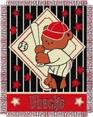 Northwest MLB Diamondbacks Baby Triple Woven Throw