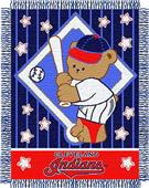 Northwest MLB Indians Baby Triple Woven Throw