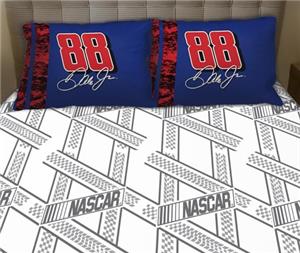 Northwest Nascar Dale Earnhardt JR Twin Sheet Set