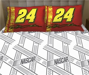 Northwest Nascar Jeff Gordon Twin Sheet Set