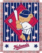 Northwest MLB Nationals Baby Triple Woven Throw