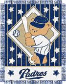 Northwest MLB Padres Baby Triple Woven Throw