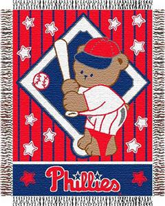 Northwest MLB Phillies Baby Triple Woven Throw