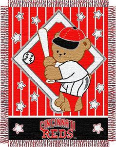 Northwest MLB Reds Baby Triple Woven Throw