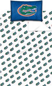Northwest NCAA Univ. of Florida Twin Sheet Set